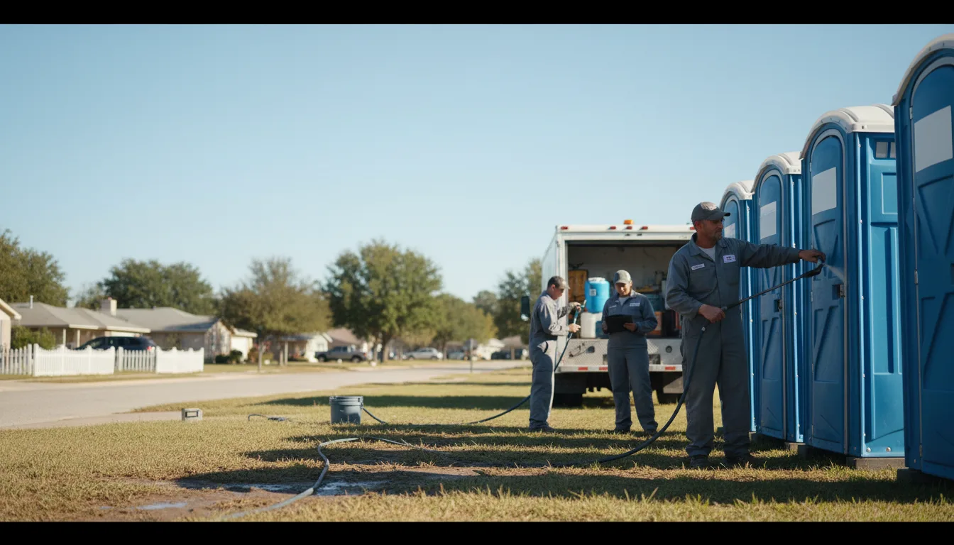 Long-Term Portable Toilet Rental in Fostoria, OH near me